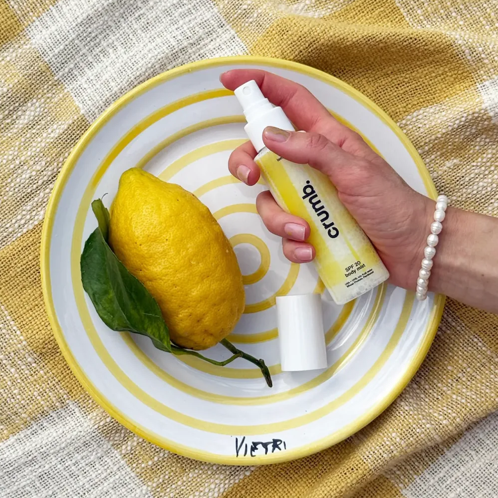 CRUMB. Body Mist Lemon Basil SPF 20 100ml - Міст для тіла "Lemon Basil" - фото №1 CRUMB. Body Mist Lemon Basil SPF 20 100ml - Міст для тіла "Lemon Basil" - фото №1